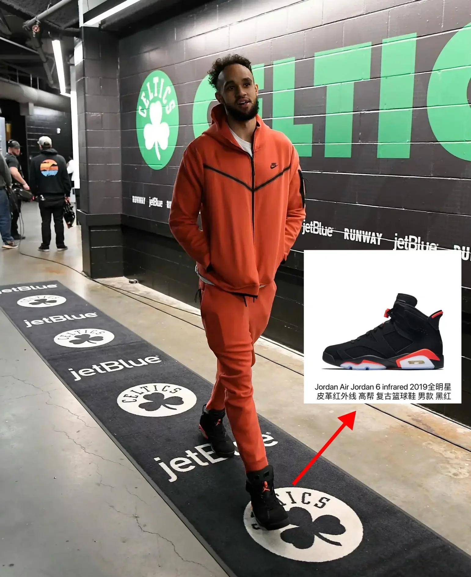NBA比赛中球员们的时尚穿搭秀